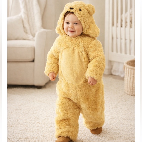 Pottery Barn Disney Winnie The Pooh Halloween Costume Like New 12-24 Months - Picture 1 of 7